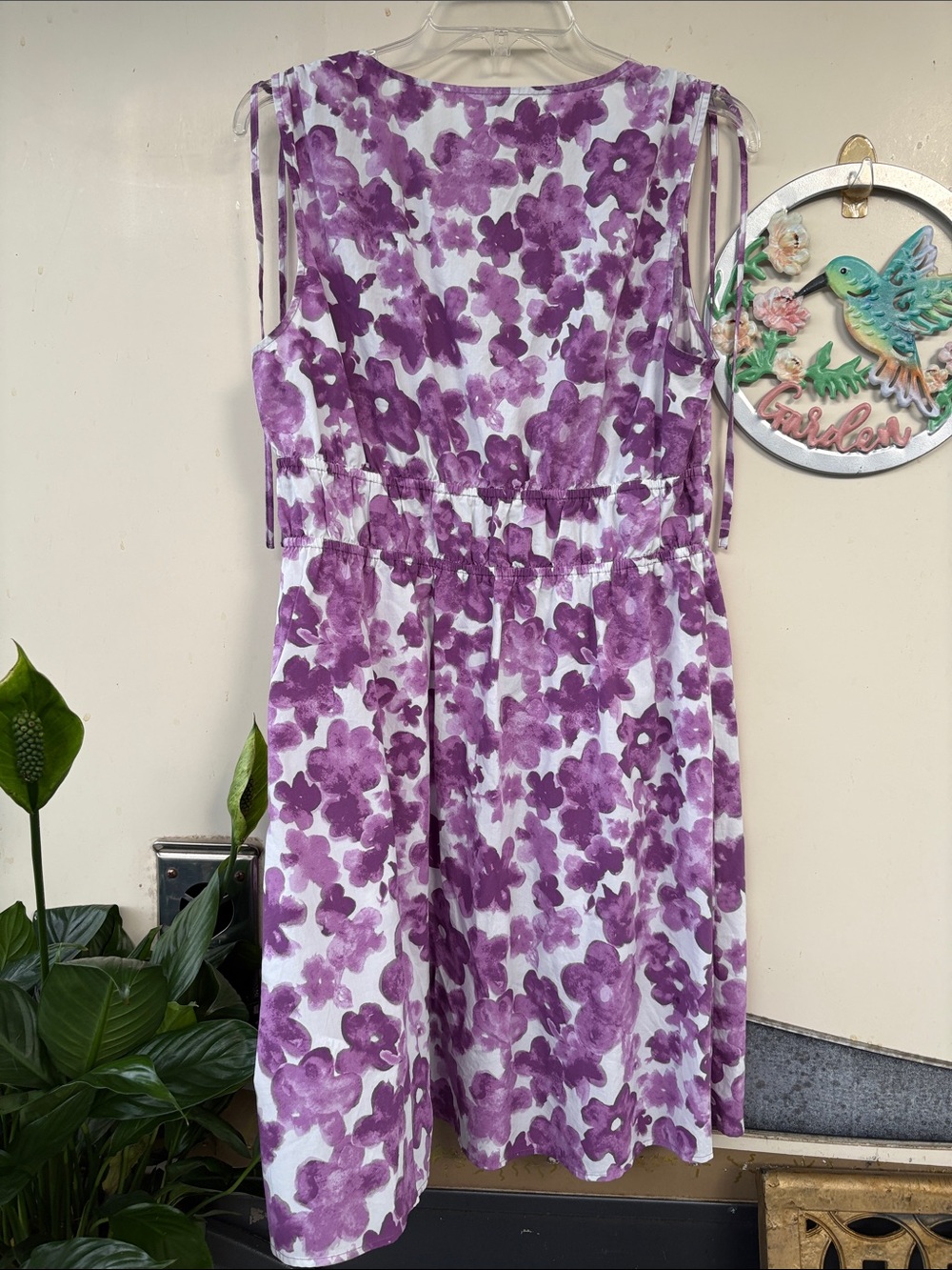 Rails Purple Watercolor Floral Blouse - Picture 4 of 12